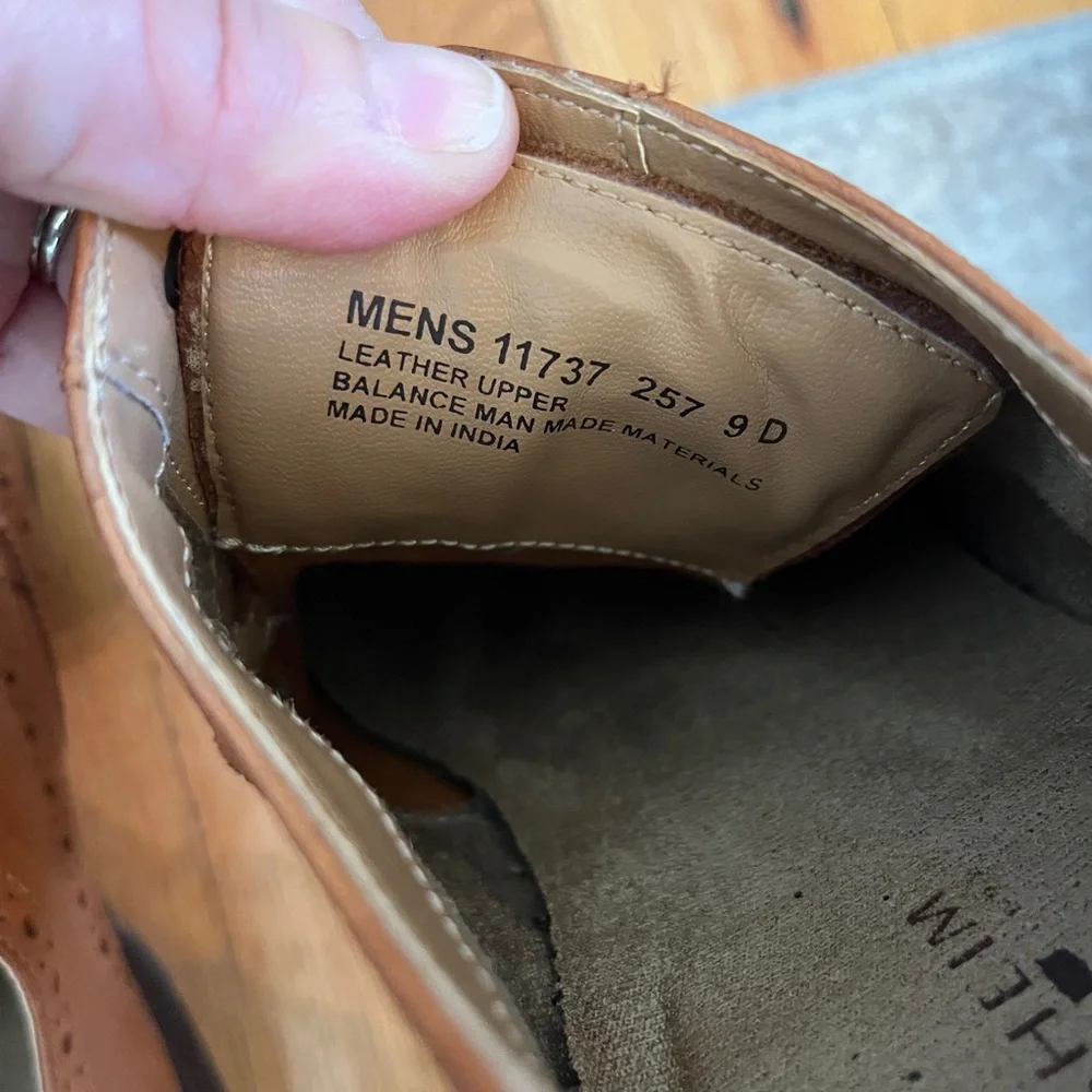 Florsheim sz leather